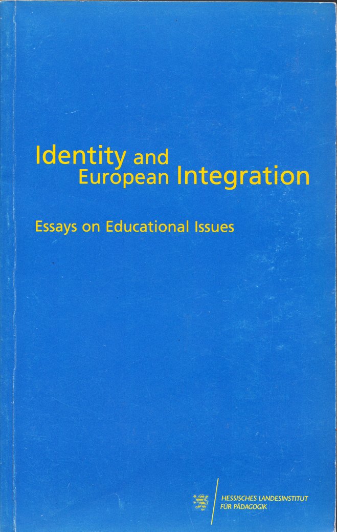 Product Image: Identity and European Integration. Essays on Educational Issues