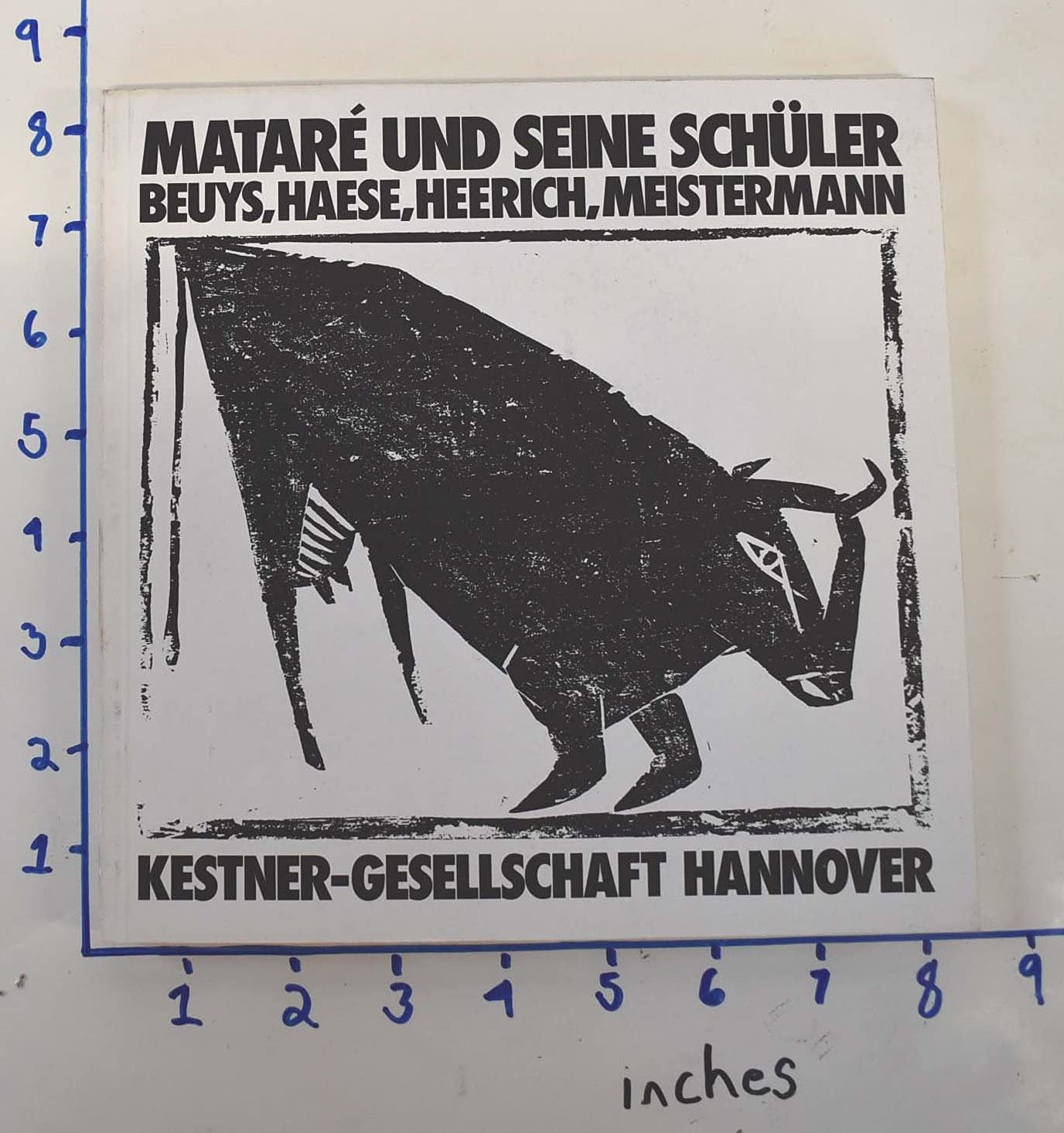 Matare und seine Schüler. Beuys, Haese, Heerich, Meistermann (= Akademie-Katalog, 122) book