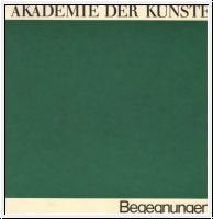 Akademie der Künste - Bd. 3 - Begegnungen Books