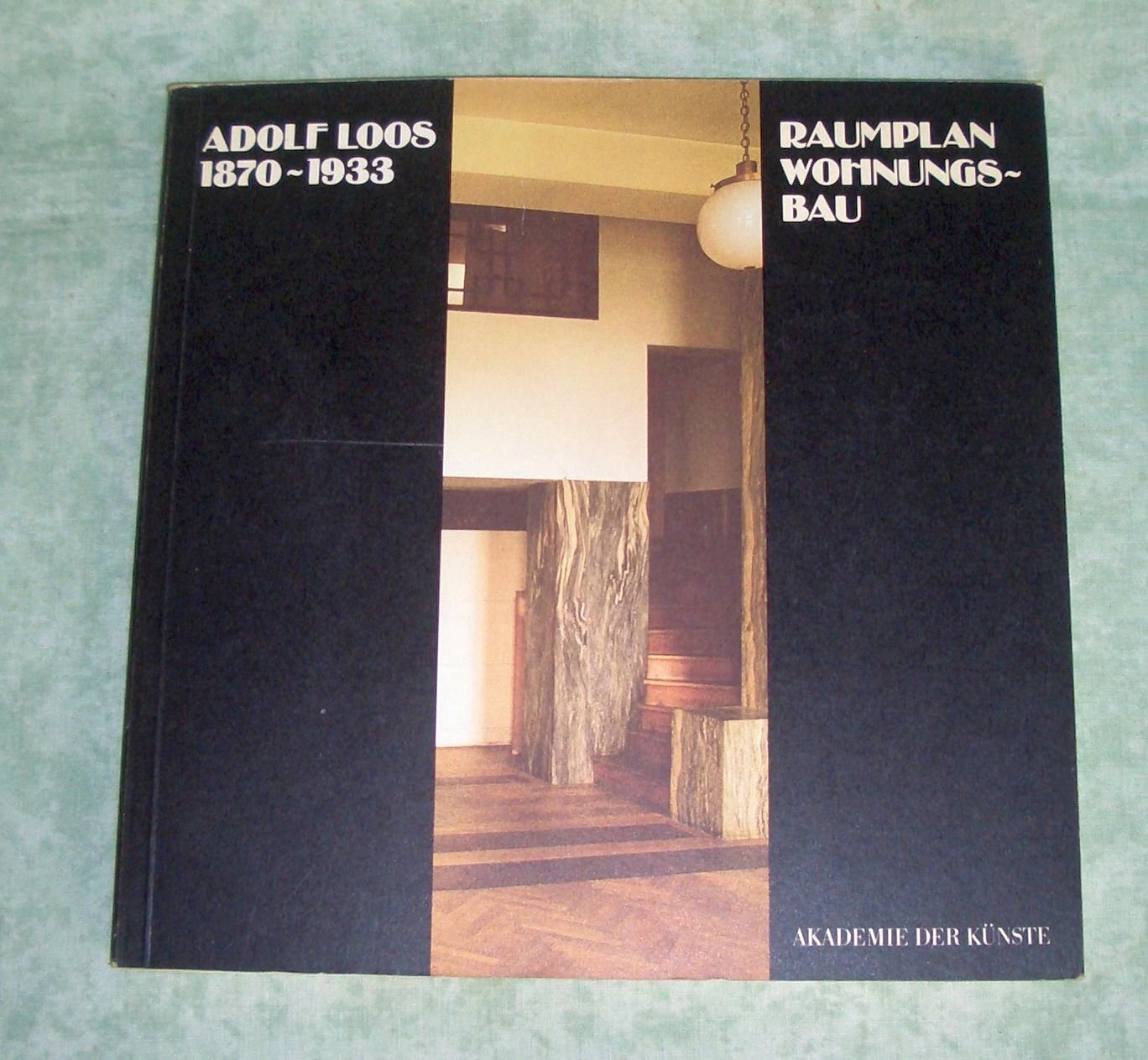 Adolf Loos 1870-1933 RAUMPLAN WOHNUNGSBAU Books