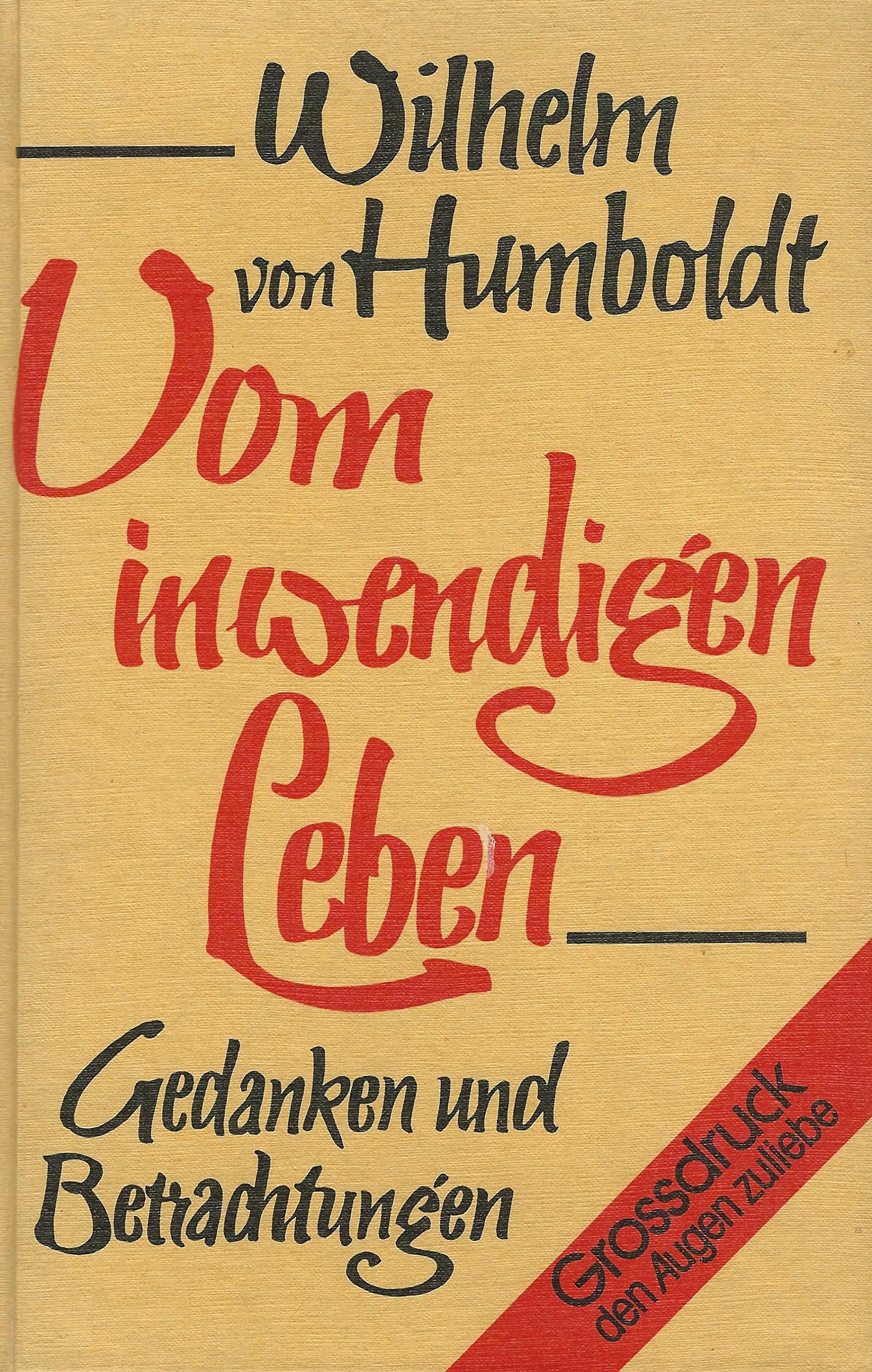 Vom inwendigen Leben. Gedanken und Betrachtungen Philosophy