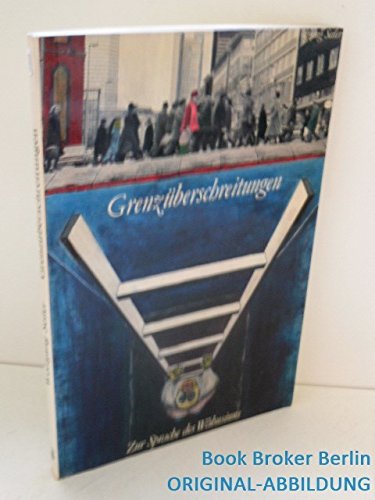 Grenzüberschreitungen. Zur Sprache des Wahnsinns Books