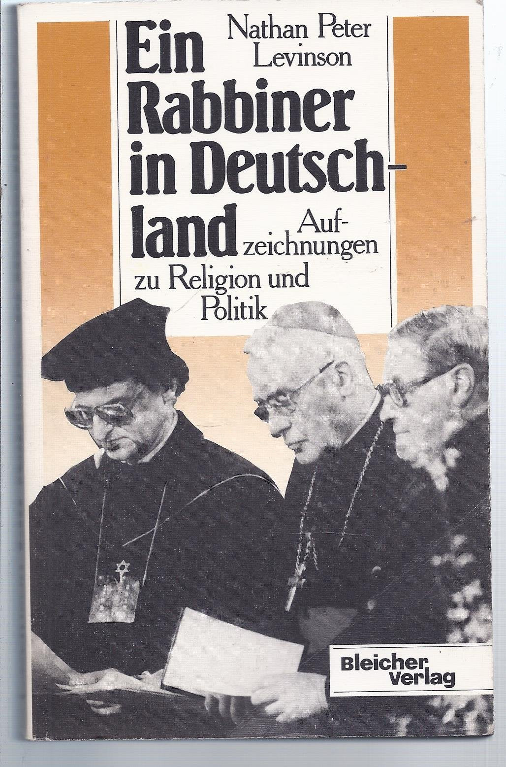 Ein Rabbiner in Deutschland. Aufzeichnungen zu Religion und Politik Books