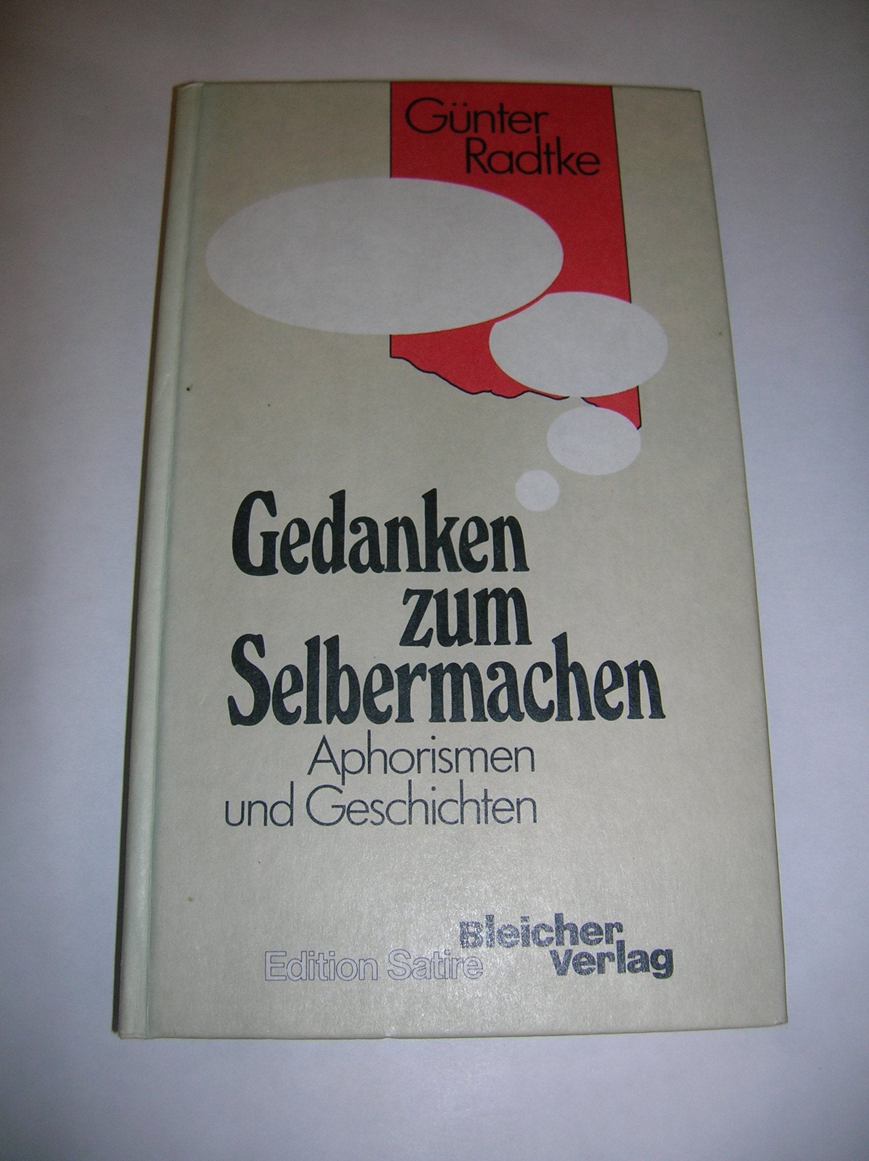 Gedanken zum Selbermachen. Aphorismen und Geschichten Books