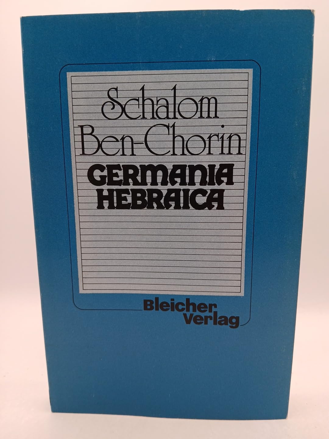Germania Hebraica Politics & History