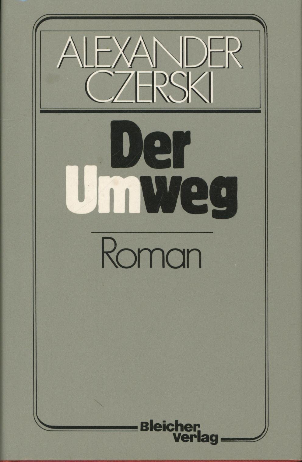 Der Umweg Books