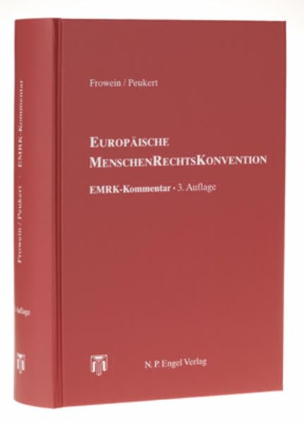 Europäische Menschenrechtskonvention: EMRK-Kommentar, 3. Auflage Law