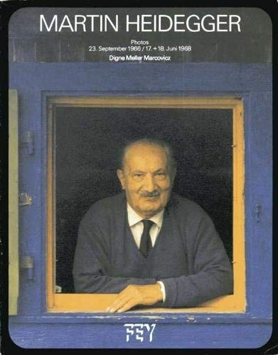 Martin Heidegger. Photos 23. September 1966 / 17. und 18. Juni 1968 Science
