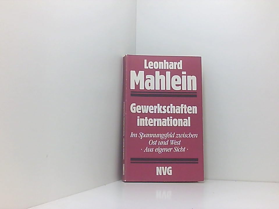 Gewerkschaften international. Im Spannungsfeld zwischen Ost und West. Aus eigener Sicht Politics & History