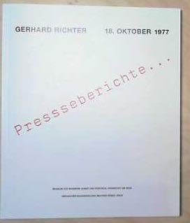 gerhard richter 18. oktober 1977 - presseberichte... Books