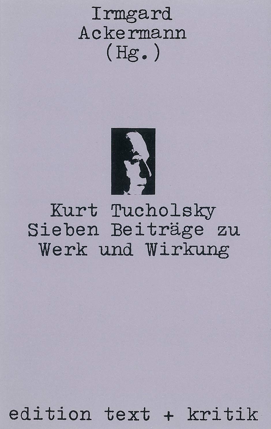 Kurt Tucholsky Contemporary literature Books