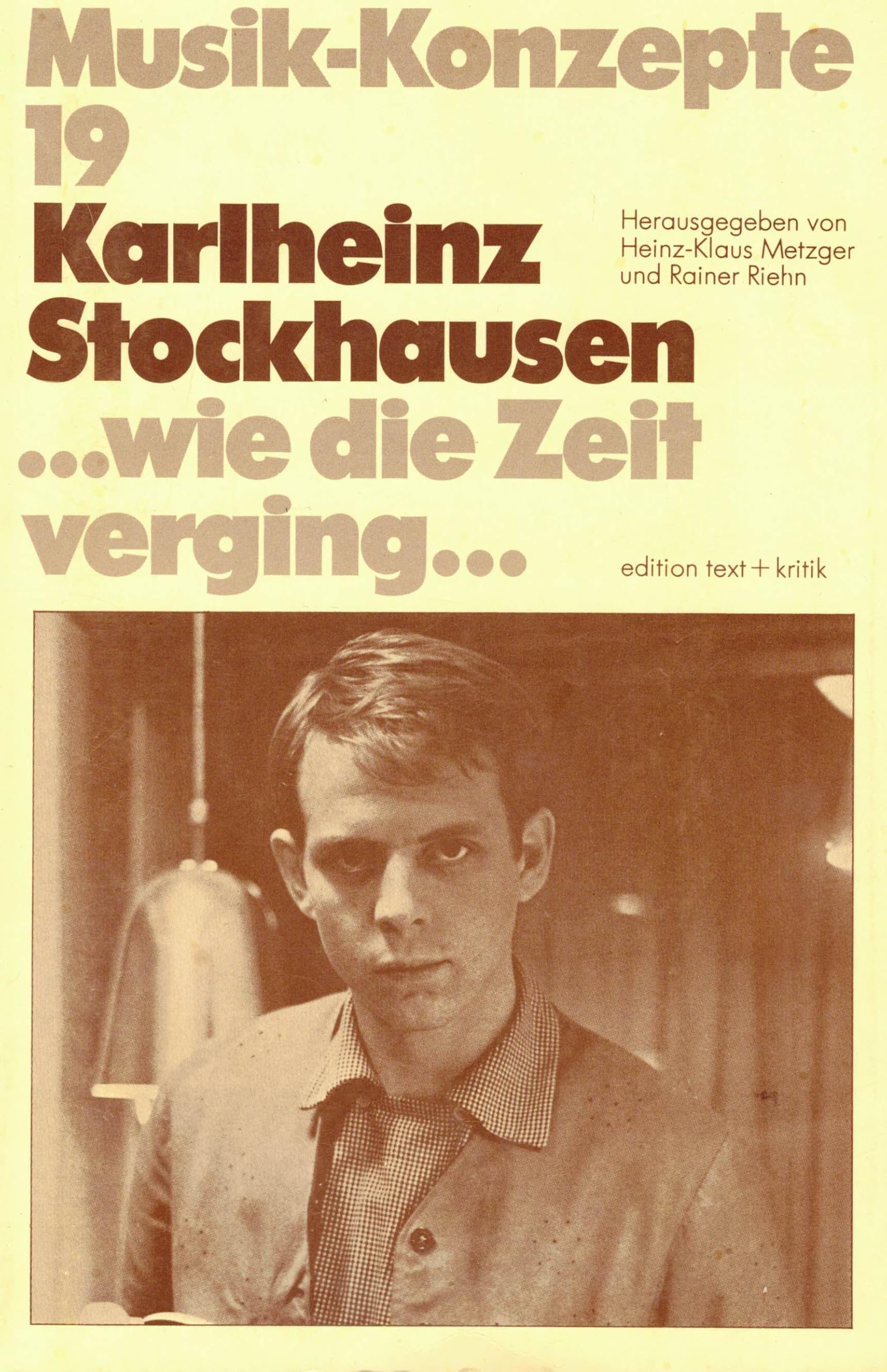 Karlheinz Stockhausen. ... wie die Zeit verging ... (Musik-Konzepte 19) Pop culture