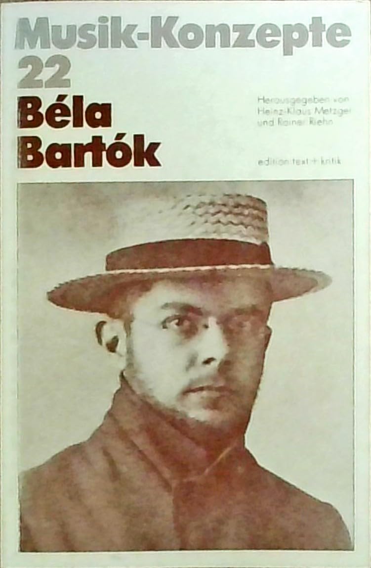 Béla Bartók (Musik-Konzepte 22) Arts & Music