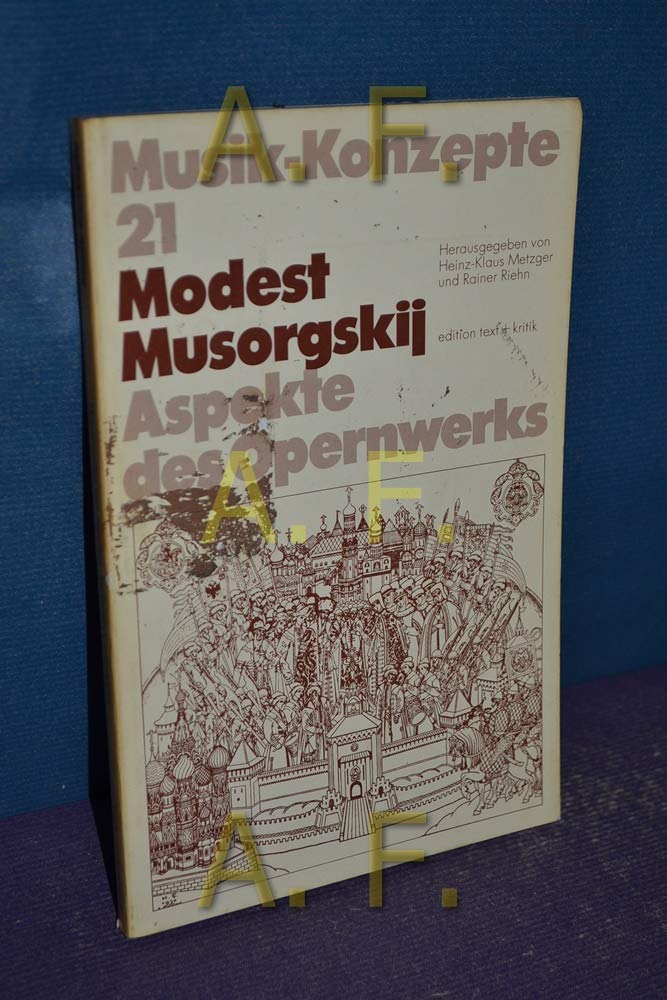Modest Musorgskij Sheet Music