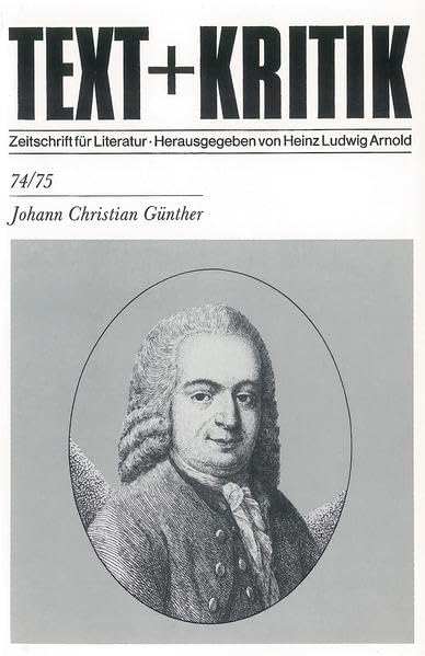Johann Christian Günther Contemporary literature