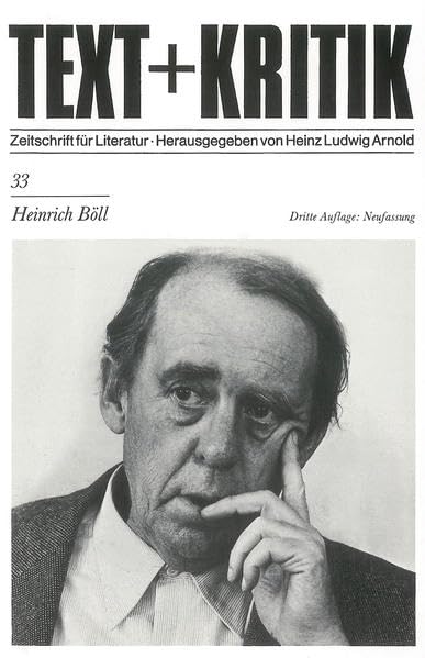 Heinrich Böll (TEXT+KRITIK 33) Contemporary literature