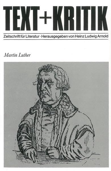 Martin Luther (TEXT+KRITIK Sonderband) Social Sciences