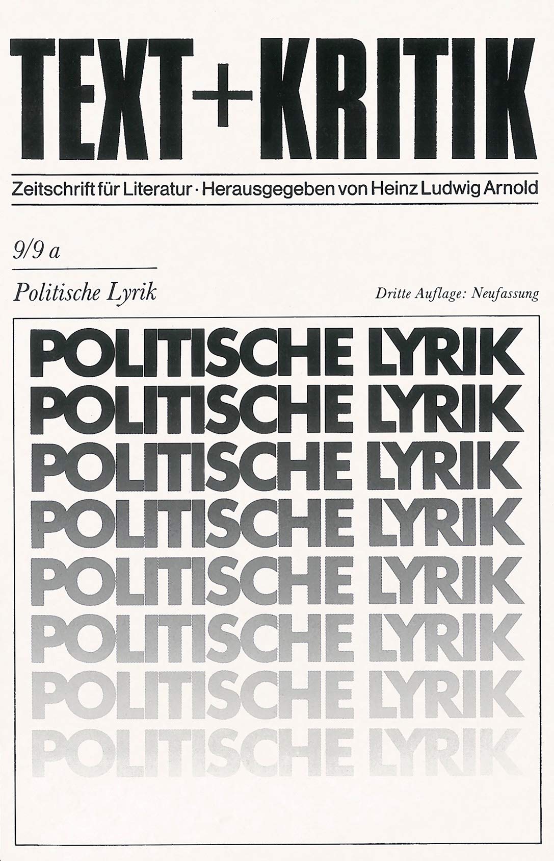 Politische Lyrik book