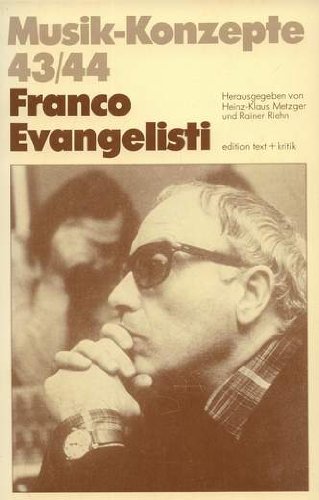 Franco Evangelisti book
