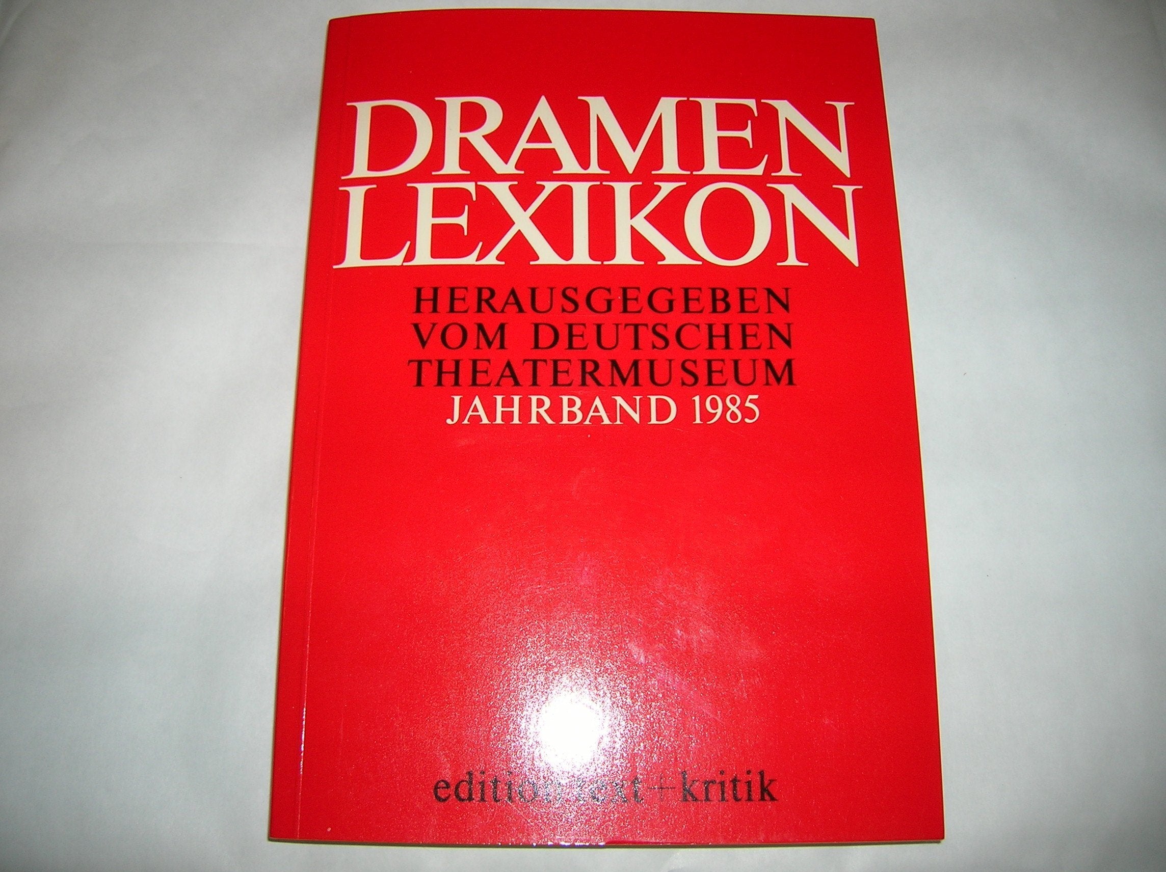 Product Image: Dramenlexikon