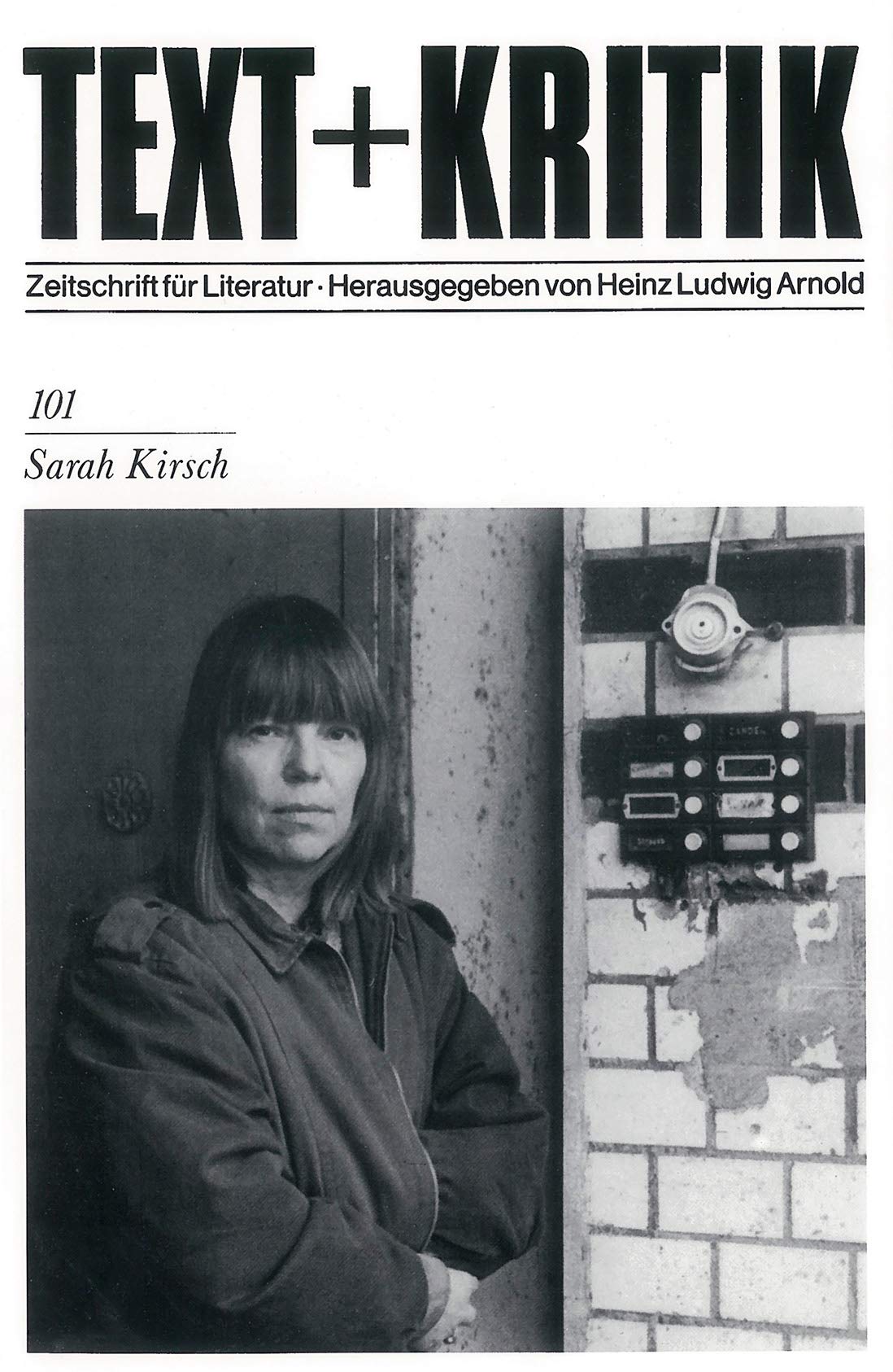 Sarah Kirsch (TEXT+KRITIK 101) Contemporary literature