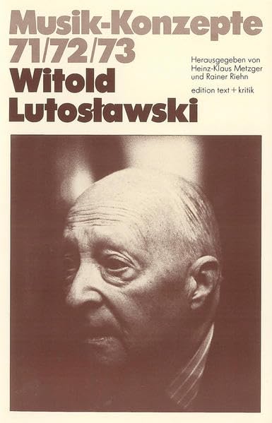 Witold Lutoslawski (Musik-Konzepte 71/72/73) Arts & Music