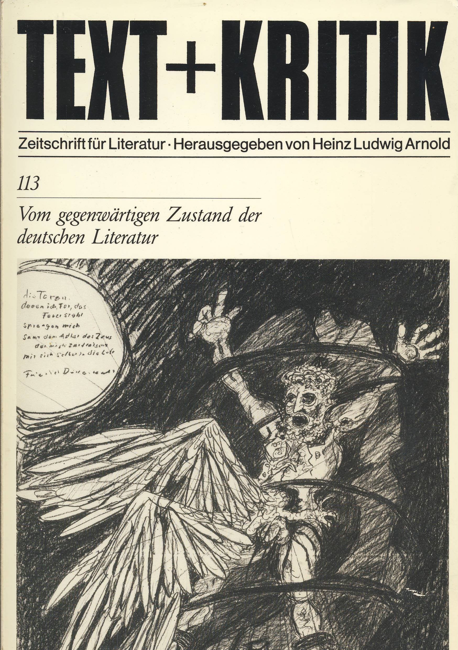 Vom gegenwärtigen Zustand der deutschen Literatur (Text + Kritik) Books