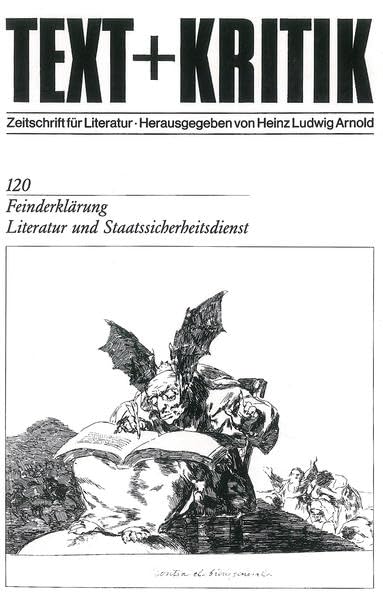 Feinderklärung - Literatur und Staatssicherheitsdienst Contemporary literature