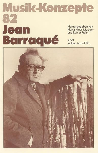 Jean Barraqué (Musik-Konzepte 82) Sheet Music
