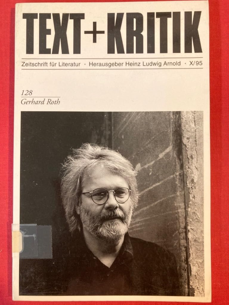 Gerhard Roth Contemporary literature Books