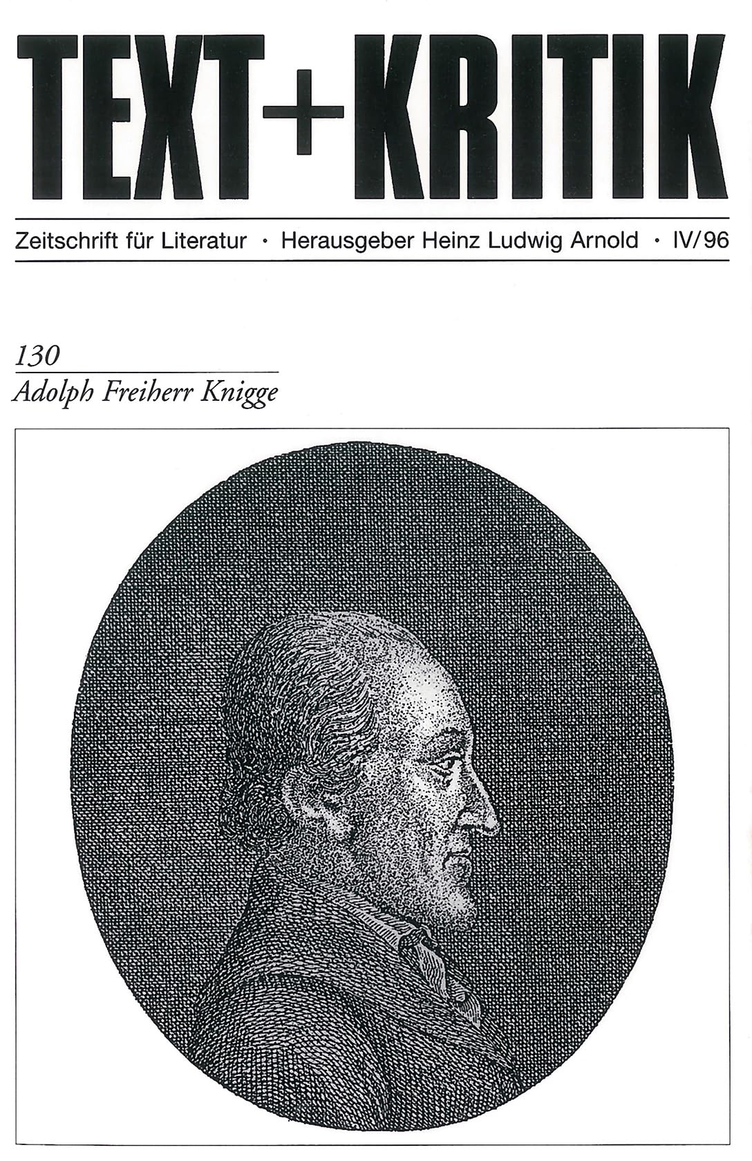 Adolph Freiherr Knigge Philosophy