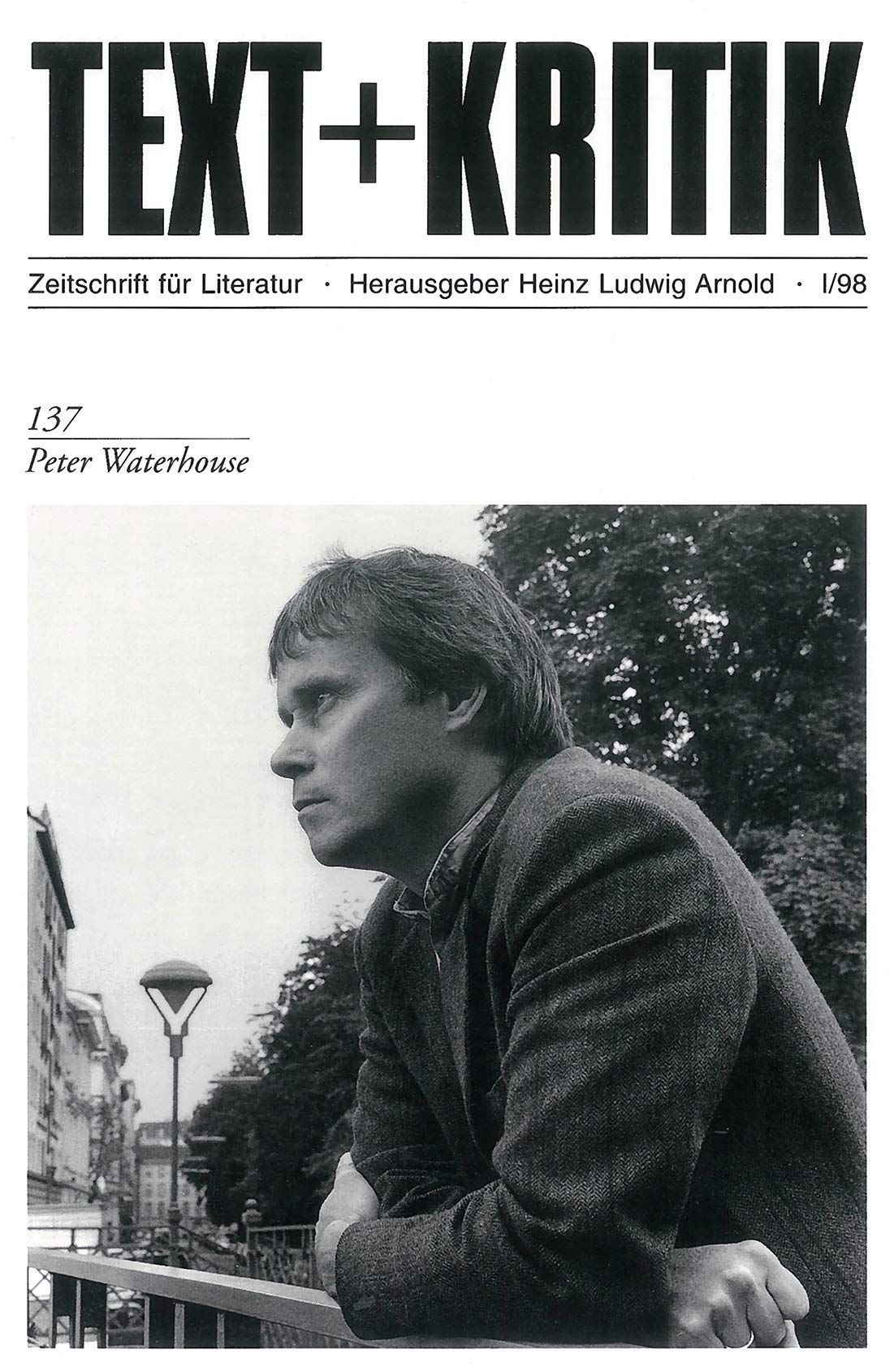Peter Waterhouse (TEXT+KRITIK 137) Contemporary literature