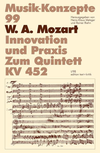W. A. Mozart book