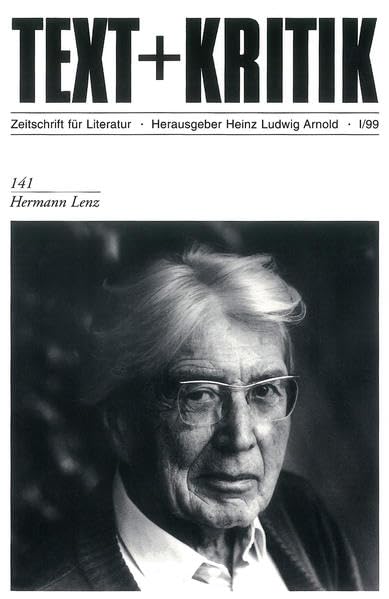 Hermann Lenz (TEXT+KRITIK 141) Contemporary literature