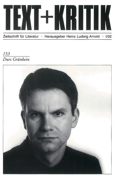 Durs Grünbein Contemporary literature