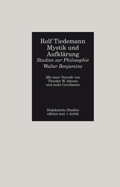 Mystik und Aufklärung Philosophy