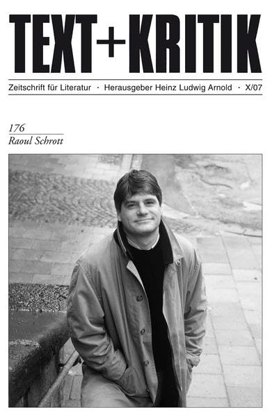 Raoul Schrott Contemporary literature