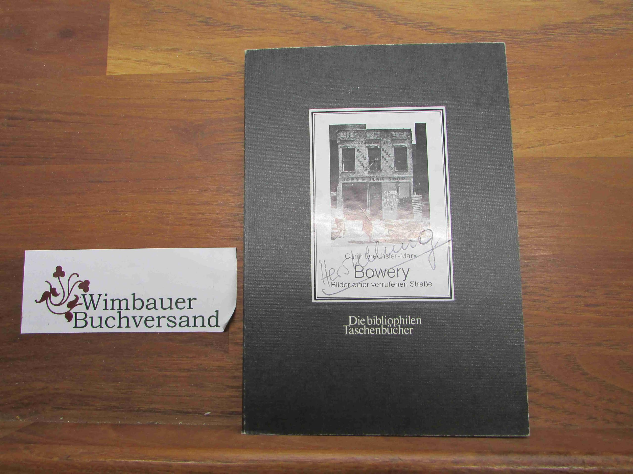 Bowery. Bilder einer verrufenen Straße. book