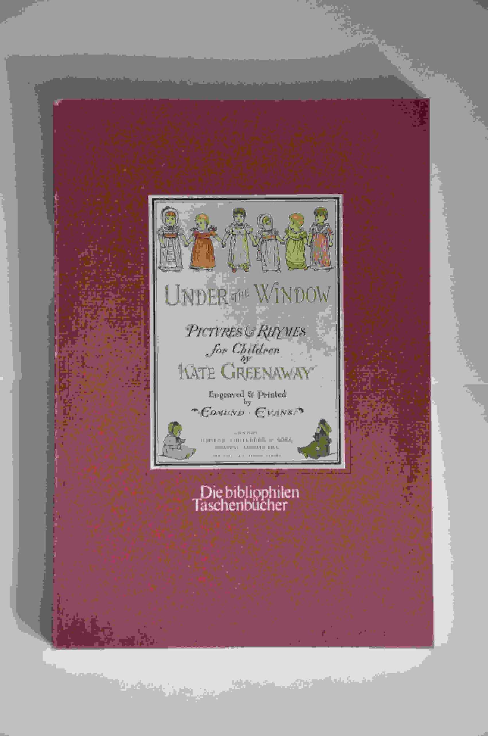 Under the Window. Pictures and Rhymes for Children. Books