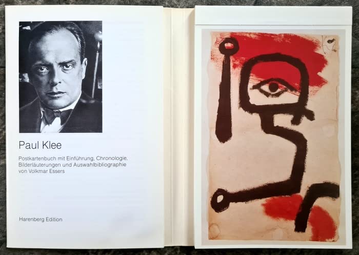 Paul Klee. Postkartenbuch mit Einführung, Chronologie, Bilderläuterung und Auswahlbibliographie Art & Literature