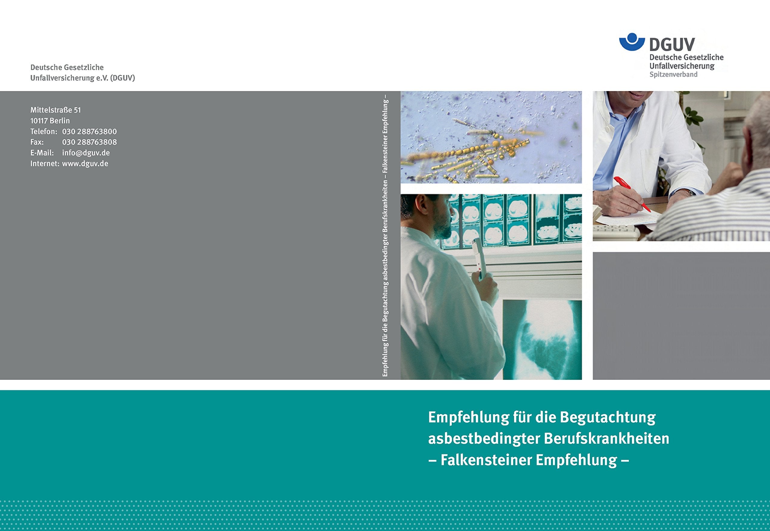 Empfehlung für die Begutachtung asbestbedingter Berufskankheiten: Falkensteiner Empfehlung Medicine