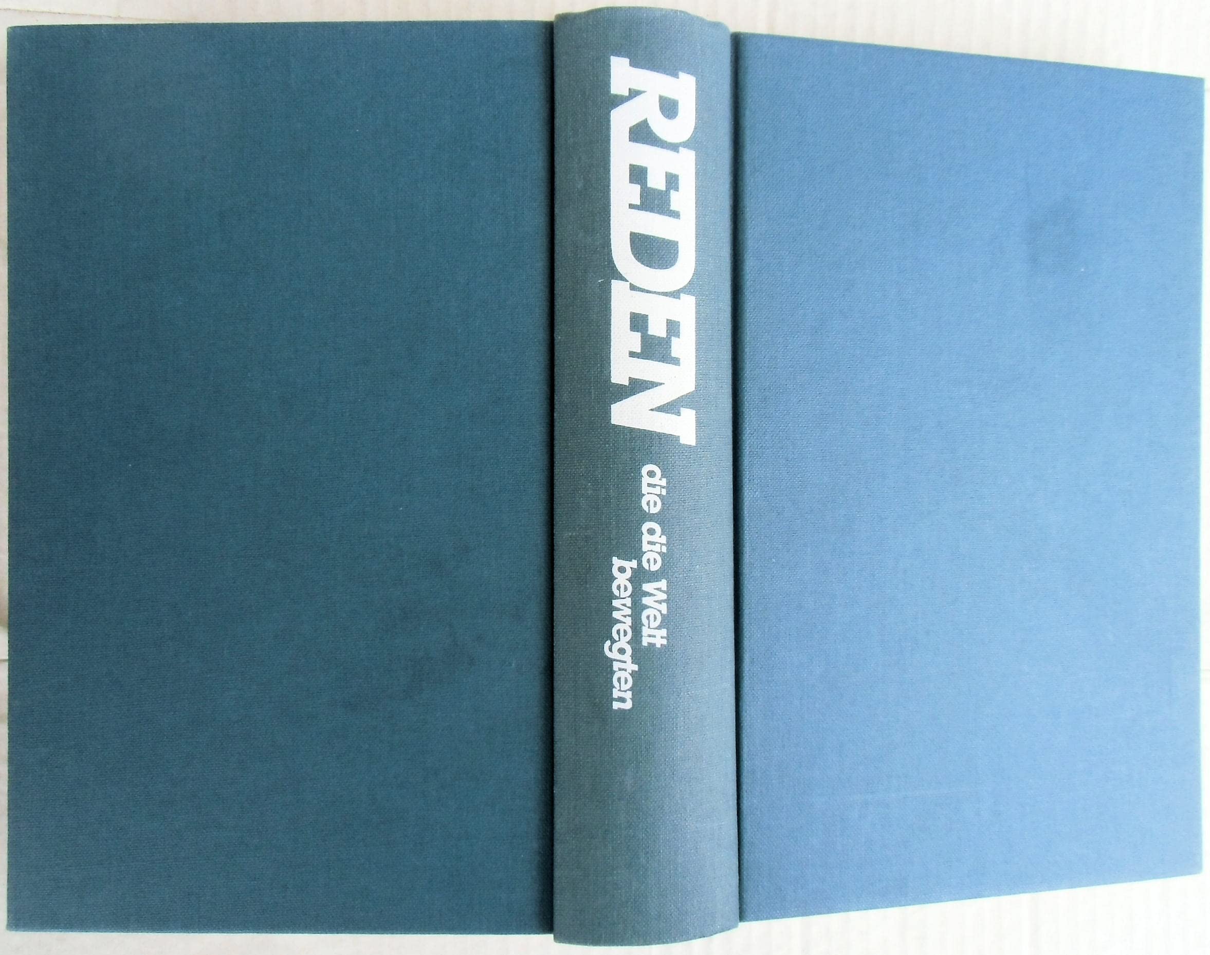 Reden die die Welt bewegten book