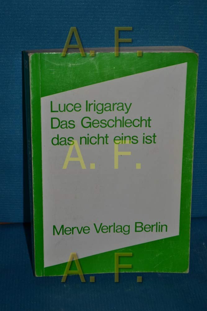Product Image: Das Geschlecht, das nicht eins ist