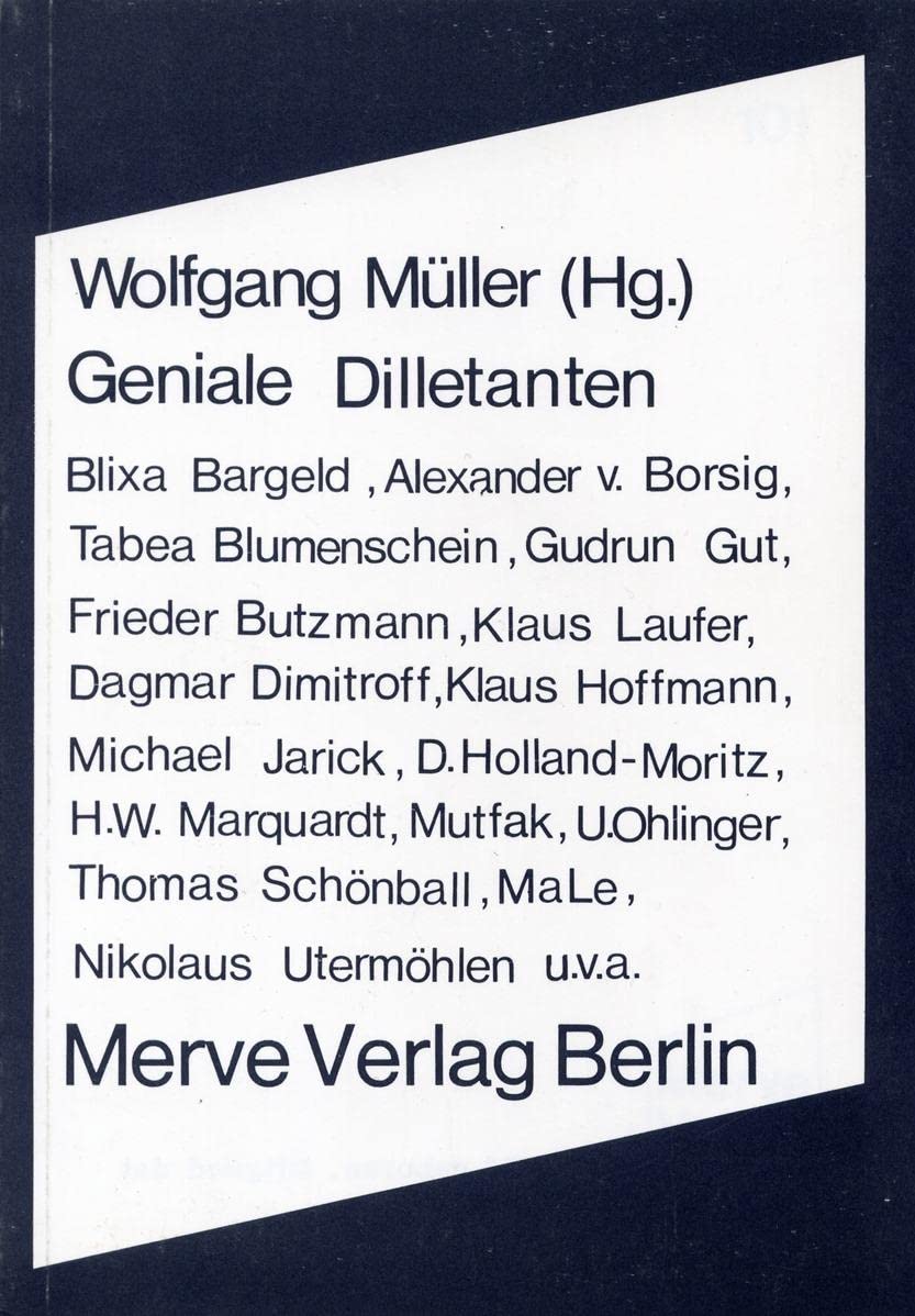 Product Image: Geniale Dilletanten