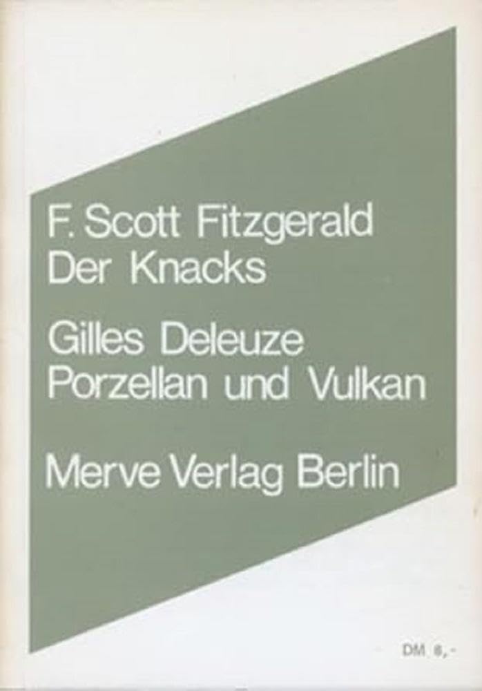 Der Knacks. Porzellan und Vulkan Fiction