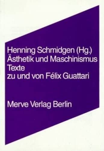 Ästhetik und Maschinismus book