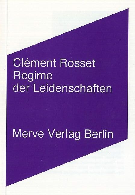 Regime der Leidenschaften und andere Texte book