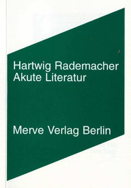 Akute Literatur Poetry