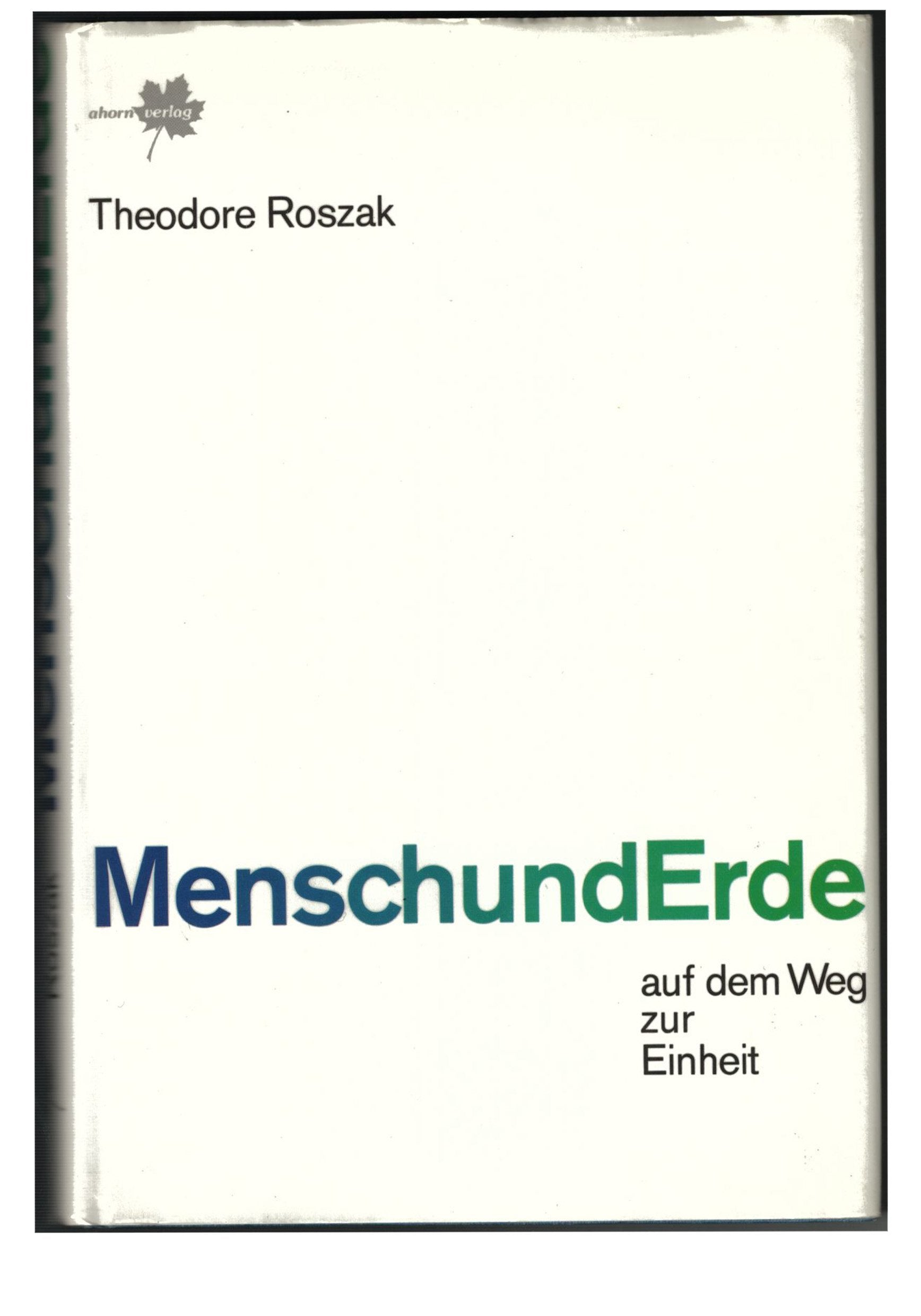Mensch und Erde auf dem Weg zur Einheit Philosophy