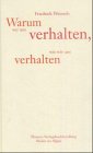 Warum wir uns verhalten, wie wir uns verhalten Religion & Esotericism